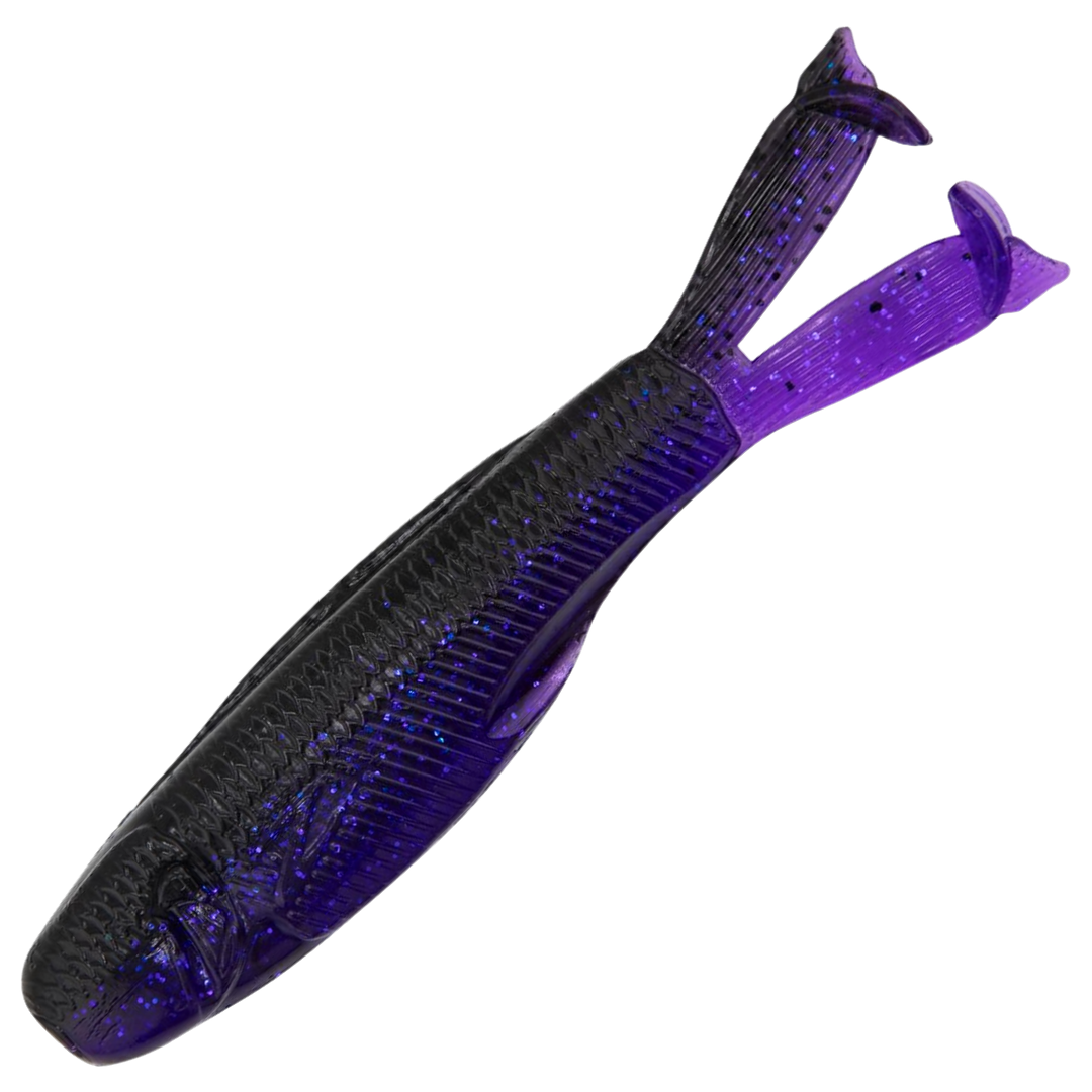 Z-Man Diezel KickerZ Jigi 4.5", väri Purple Demon: violetti runko ja hileet
