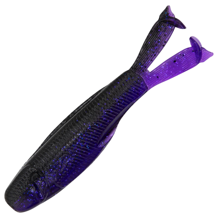 Z-Man Diezel KickerZ Jigi 4.5", väri Purple Demon: violetti runko ja hileet