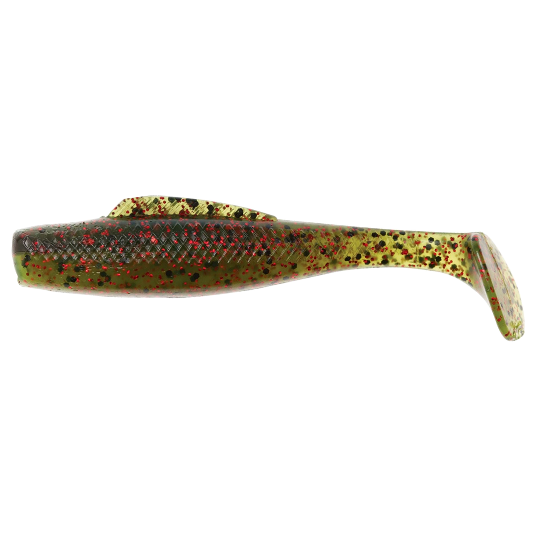 Z-Man MinnowZ Jigi 3" California Craw sivulta, pää vasemmalla