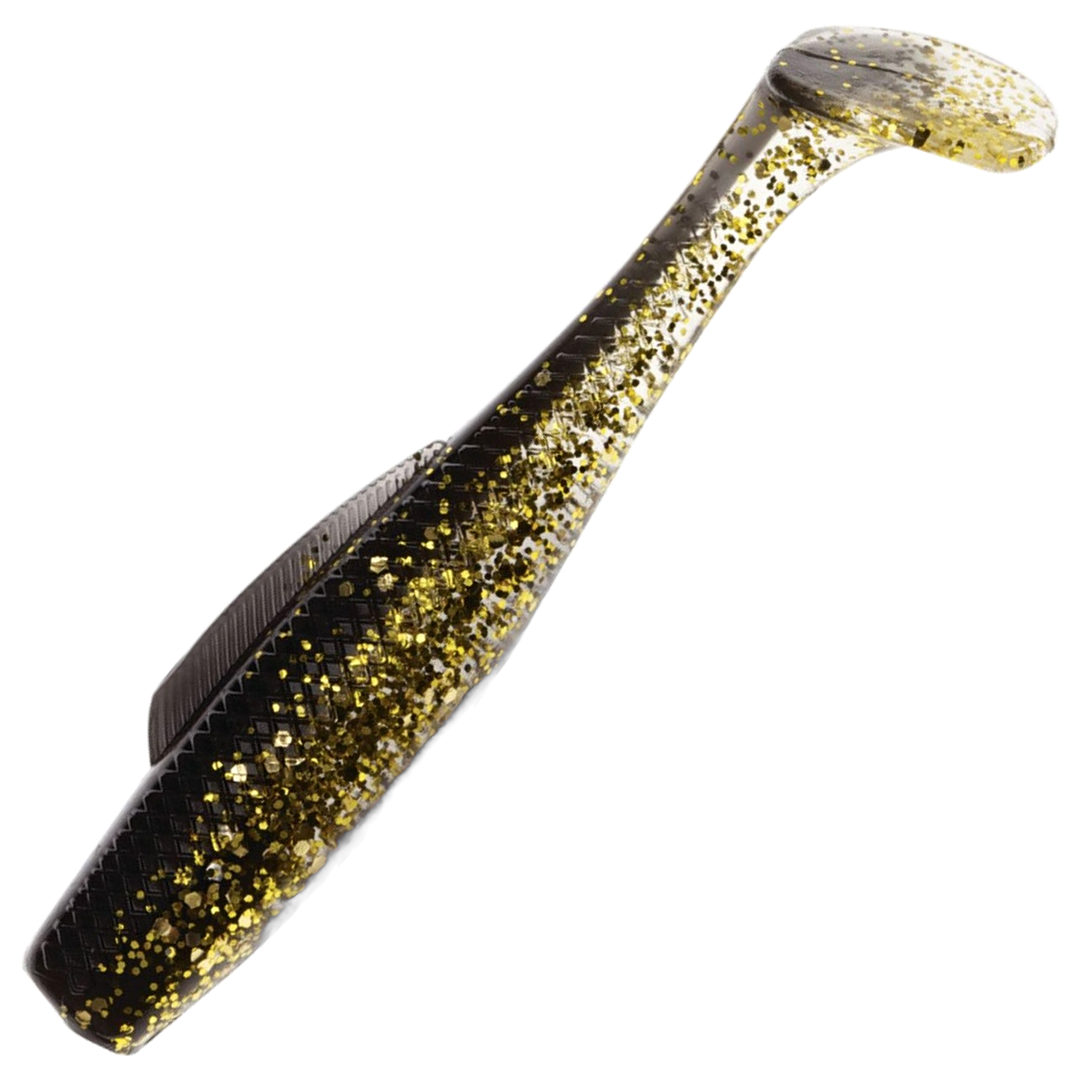 Z-Man MinnowZ Jigi 3", väri GoldRush: musta selkä ja kullankeltainen kylki