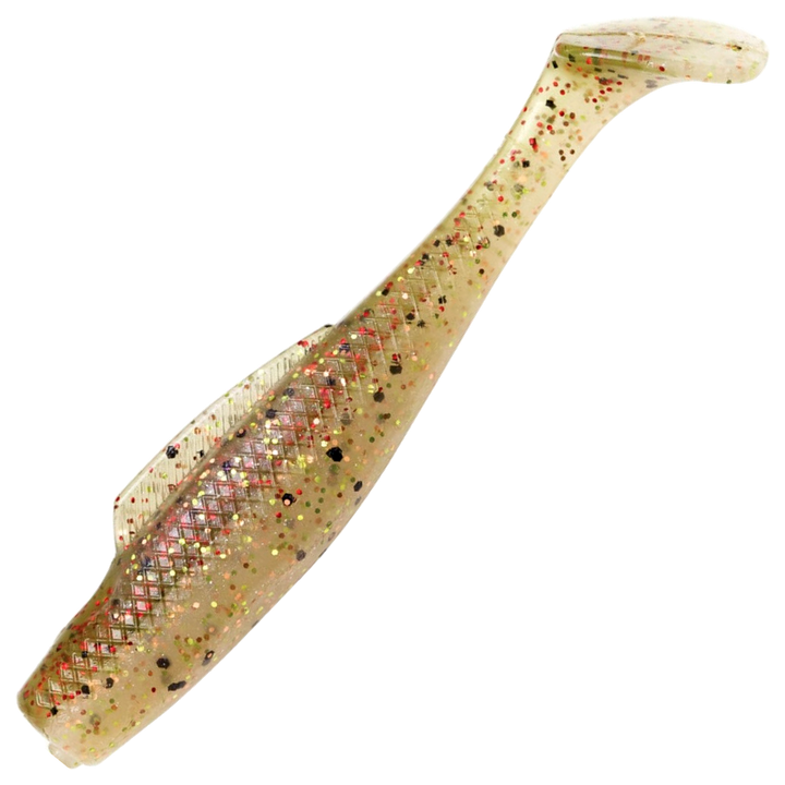 Z-Man MinnowZ Jigi 3", väri Houdini: kellanruskea runko ja tummat hileet