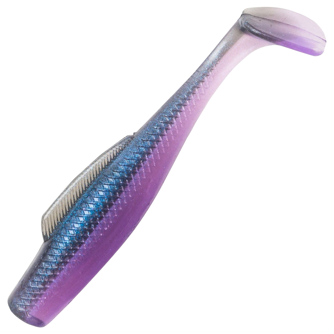 Z-Man MinnowZ Jigi 3", väri Mood Ring: violetti selkä ja hopeinen kylki