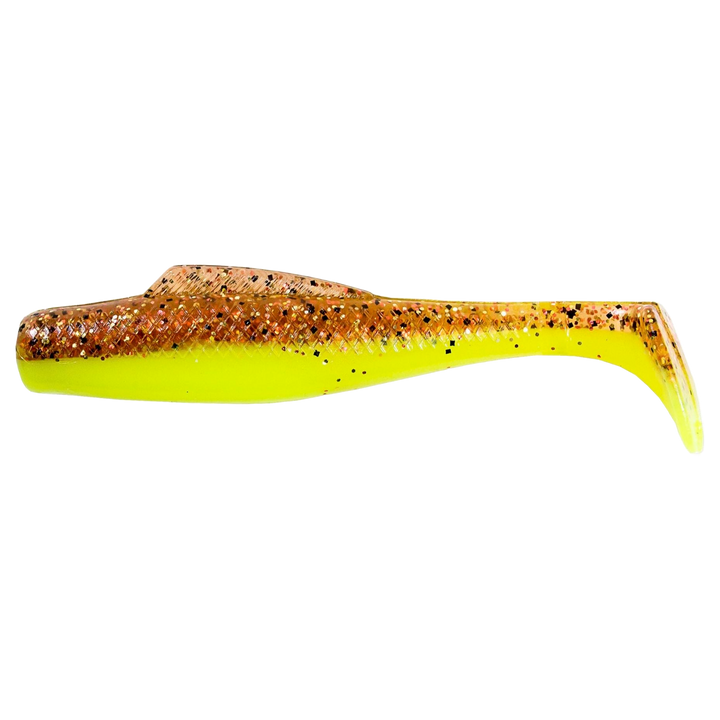 Z-Man MinnowZ Jigi 3" Sexy Penny sivulta, pää vasemmalla