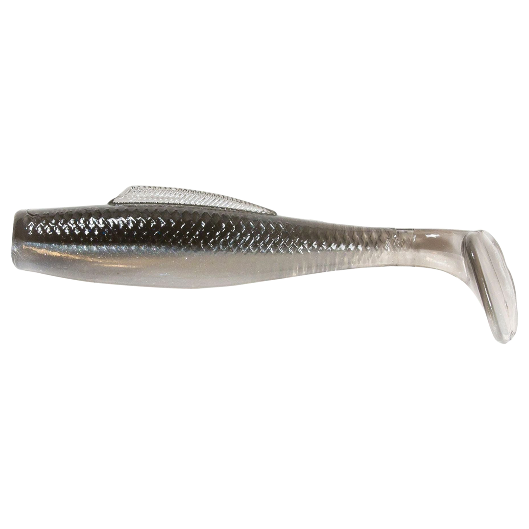 Z-Man MinnowZ Jigi 3" Smelt sivulta, pää vasemmalla