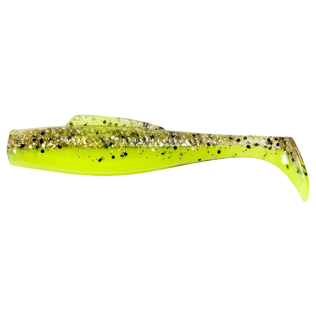 Z-Man MinnowZ Jigi 3" Space Guppy sivulta, pää vasemmalla