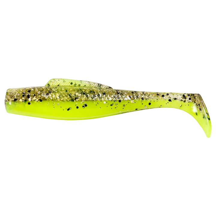 Z-Man MinnowZ Jigi 3" Space Guppy sivulta, pää vasemmalla