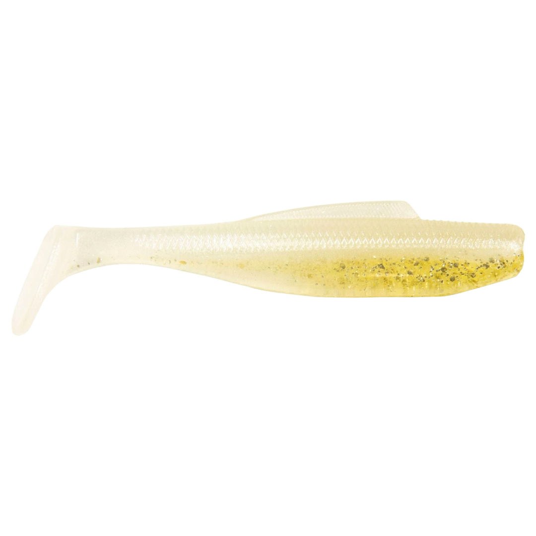 Z-Man DieZel MinnowZ Jigi 4" Beer Run sivulta, pää oikealla