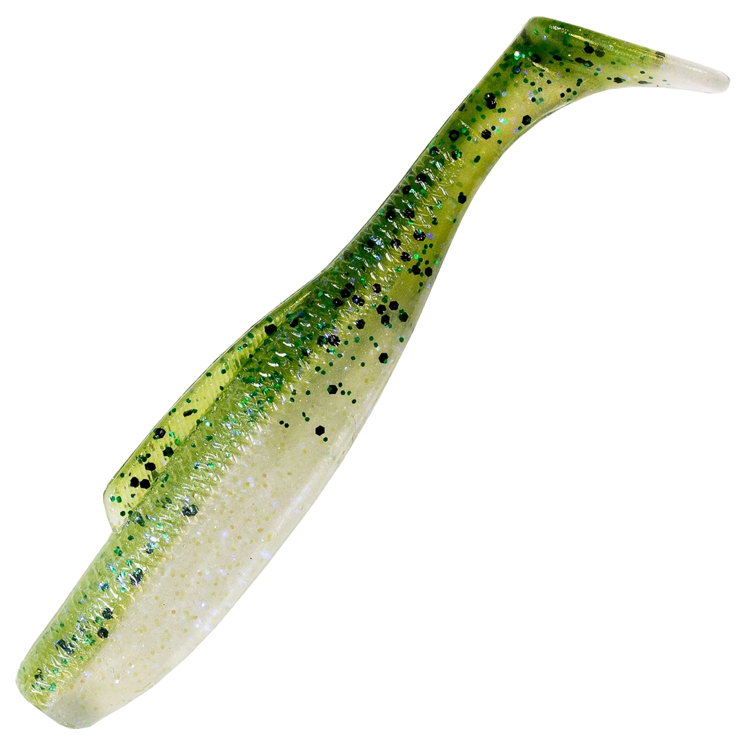 Z-Man DieZel MinnowZ Jigi 4", väri Green Lantern: vihreä selkä ja valkoinen vatsa
