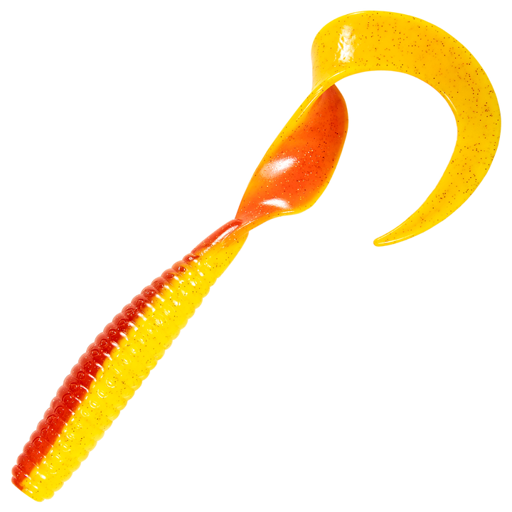 Z-Man DoormatadorZ Jigi 5", väri Bleeding Banana: punainen selkä ja keltainen vatsa