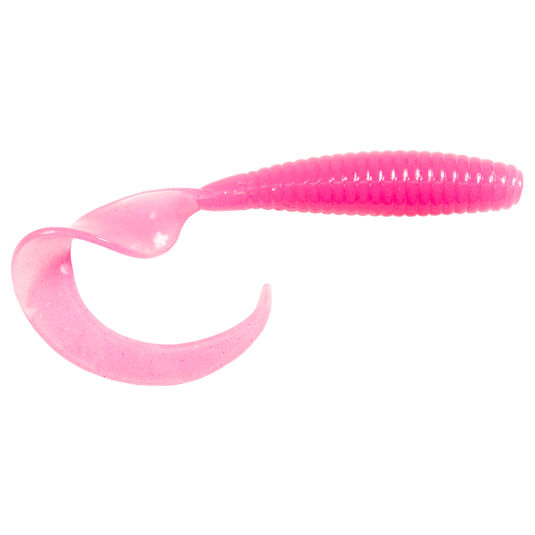 Z-Man DoormatadorZ Jigi 5" Pink Glow sivulta, pää oikealla