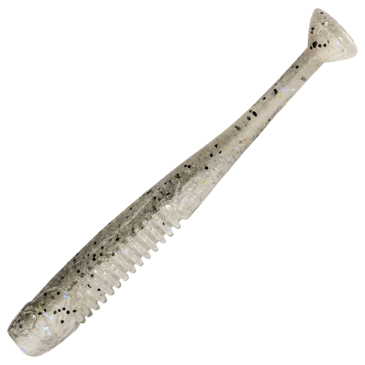 Z-Man Drop KickerZ Jigi 2.75", väri Electric Shad: harmaa selkä ja hopeinen kylki