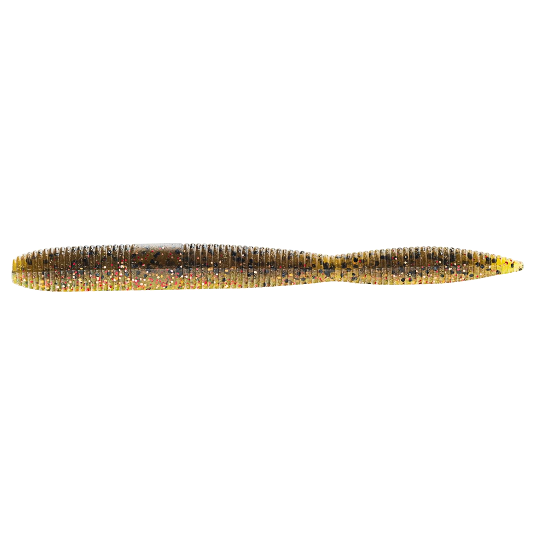 Z-Man FattyZ Jigi 5" Canada Craw sivulta, pää vasemmalla