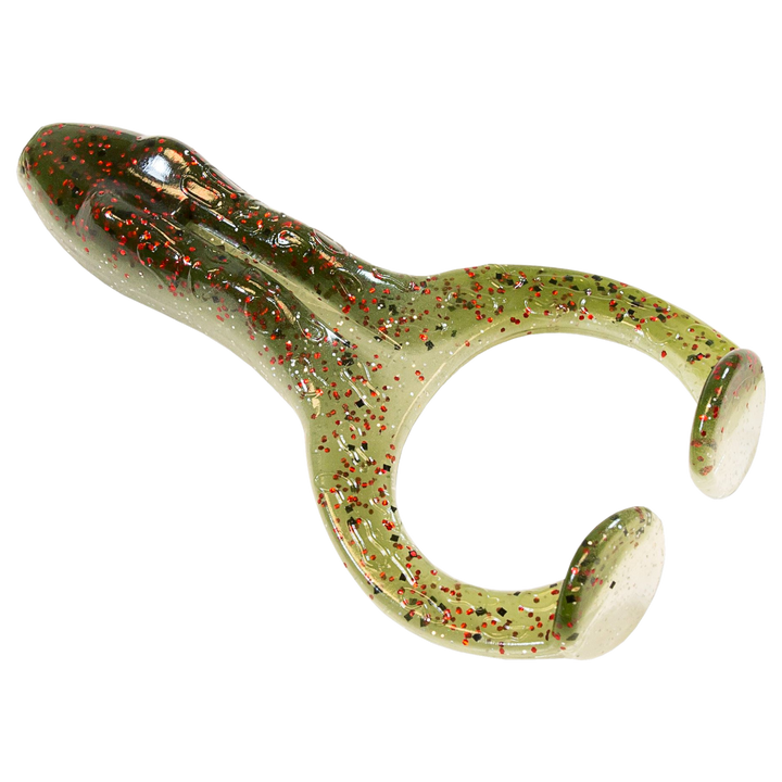 Z-Man Finesse FrogZ Jigi 2.75" Redbone ylhäältä, pää vasemmalla