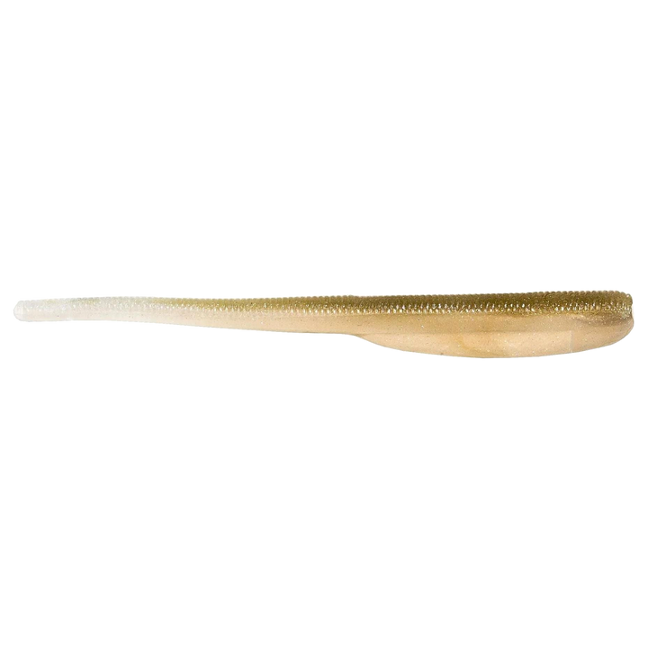 Z-Man Finesse ShadZ Jigi 4" Shiner sivulta, pää oikealla