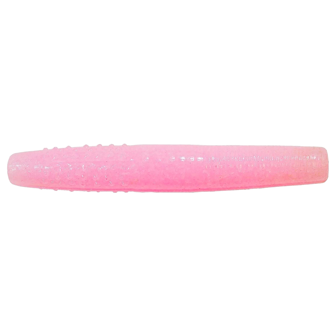 Z-Man Finesse TRD Jigi 2.75" Bubble Gum sivulta, pää vasemmalla