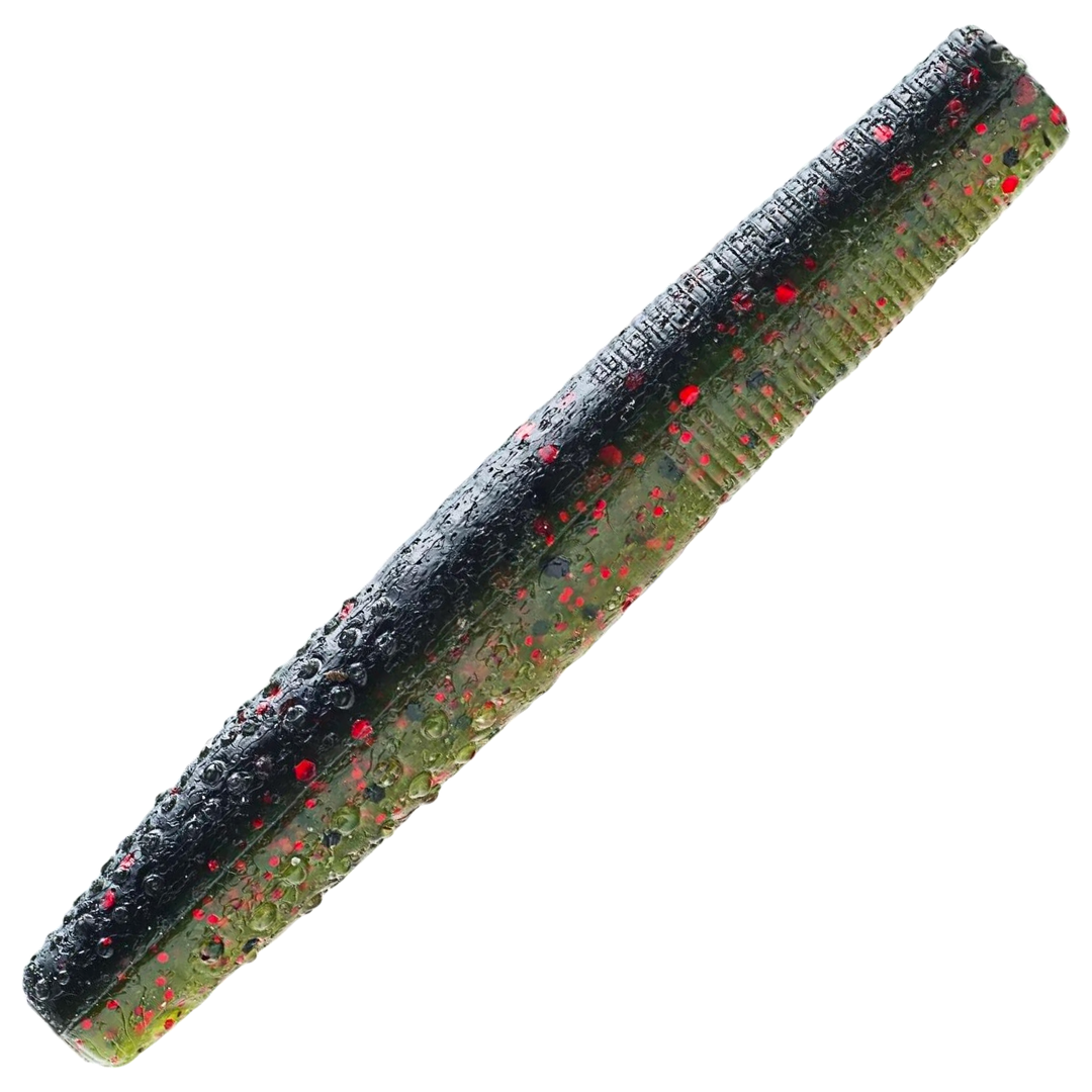 Z-Man Finesse TRD Jigi 2.75", väri California Craw: tummanruskea runko ja punaiset hileet