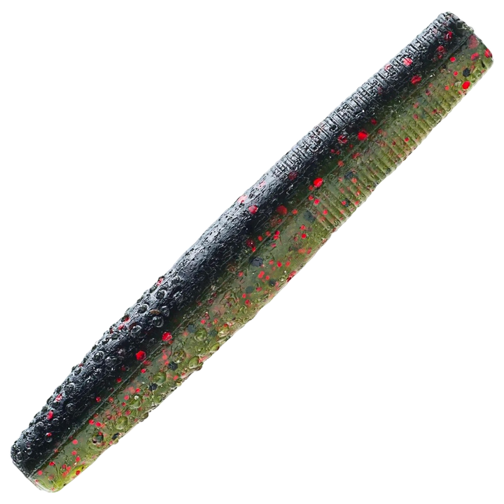 Z-Man Finesse TRD Jigi 2.75", väri California Craw: tummanruskea runko ja punaiset hileet