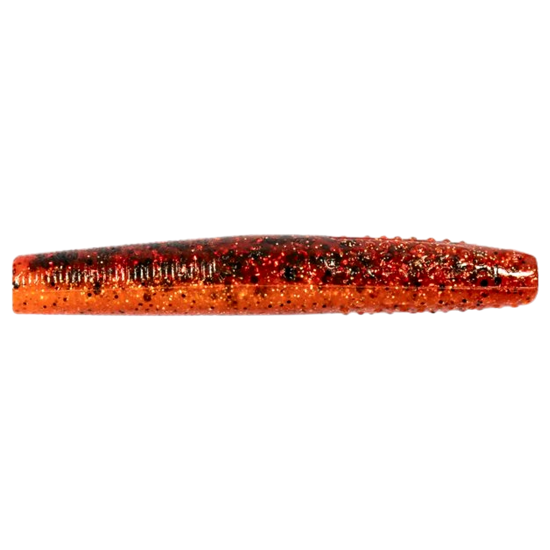 Z-Man Finesse TRD Jigi 2.75" Fire Craw sivulta, pää vasemmalla