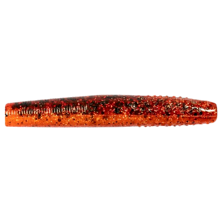 Z-Man Finesse TRD Jigi 2.75" Fire Craw sivulta, pää vasemmalla