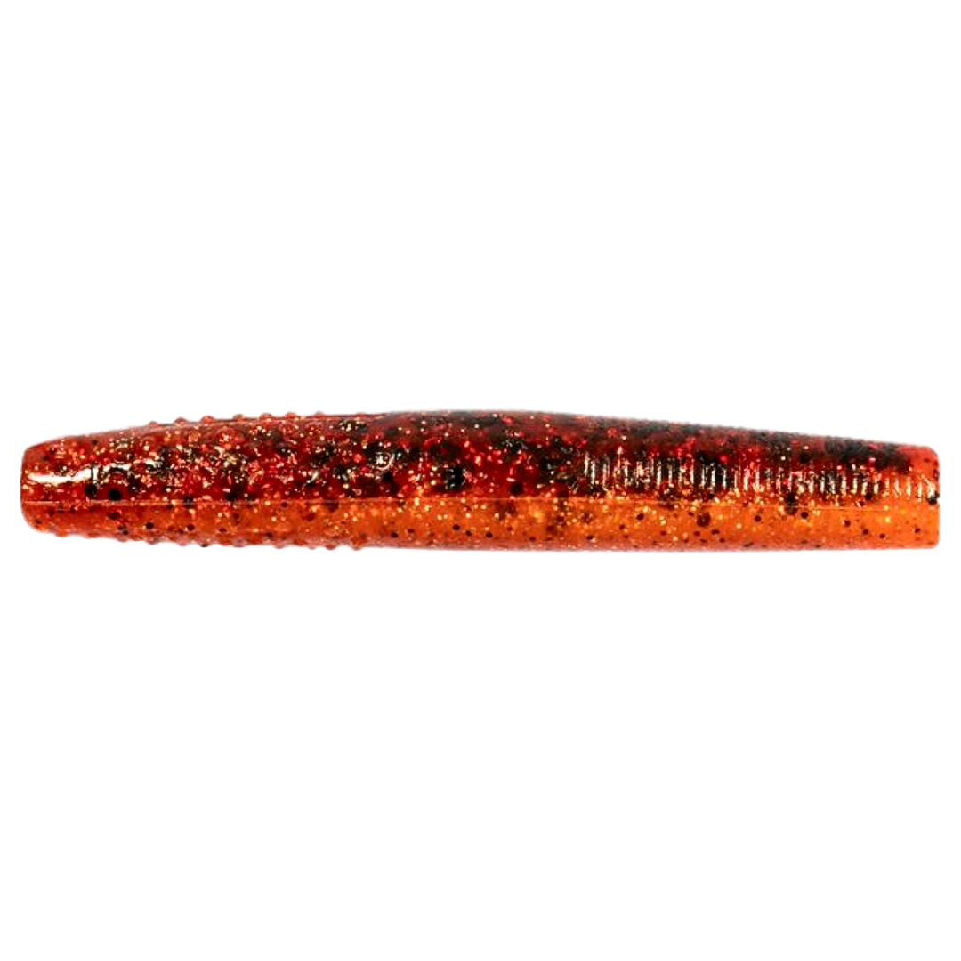 Z-Man Finesse TRD Jigi 2.75" Fire Craw sivulta, pää oikealla