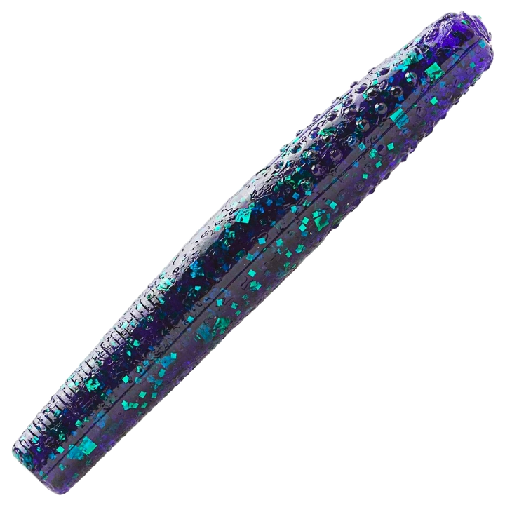 Z-Man Finesse TRD Jigi 2.75", väri JuneBug: tummanvioletti runko ja vihreät hileet