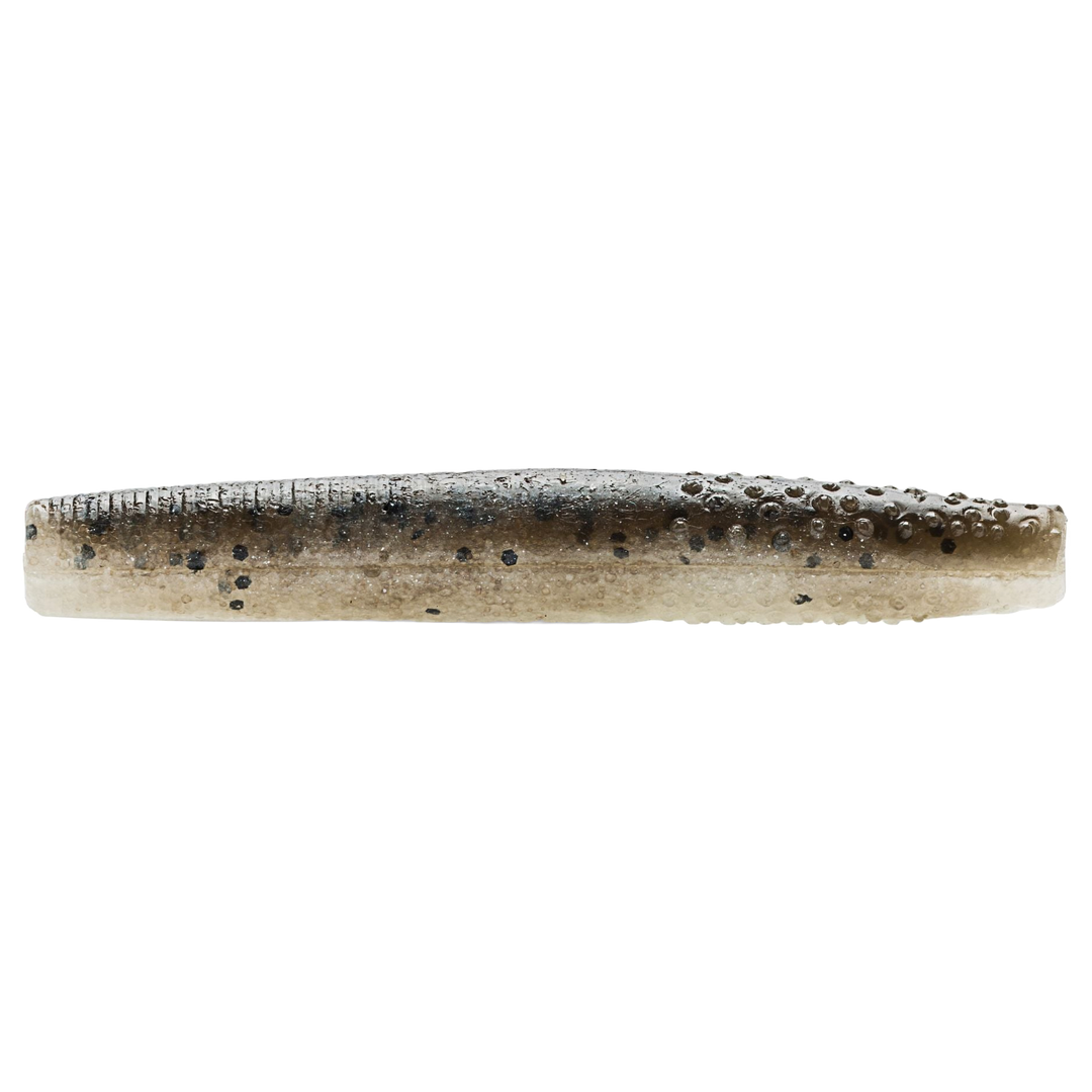 Z-Man Finesse TRD Jigi 2.75" Mud Minnow sivulta, pää vasemmalla