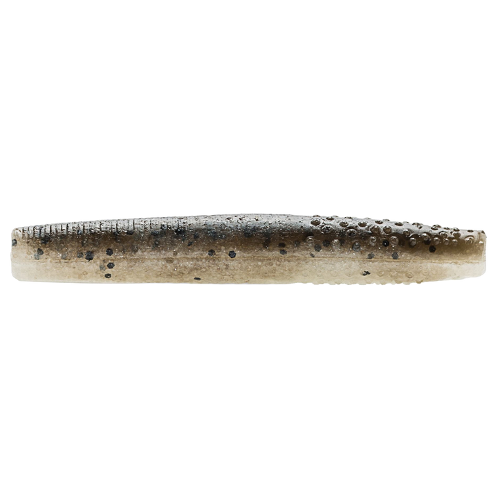 Z-Man Finesse TRD Jigi 2.75" Mud Minnow sivulta, pää vasemmalla