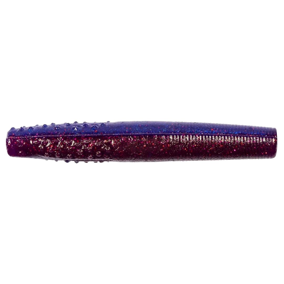 Z-Man Finesse TRD Jigi 2.75" Purple Rain sivulta, pää oikealla