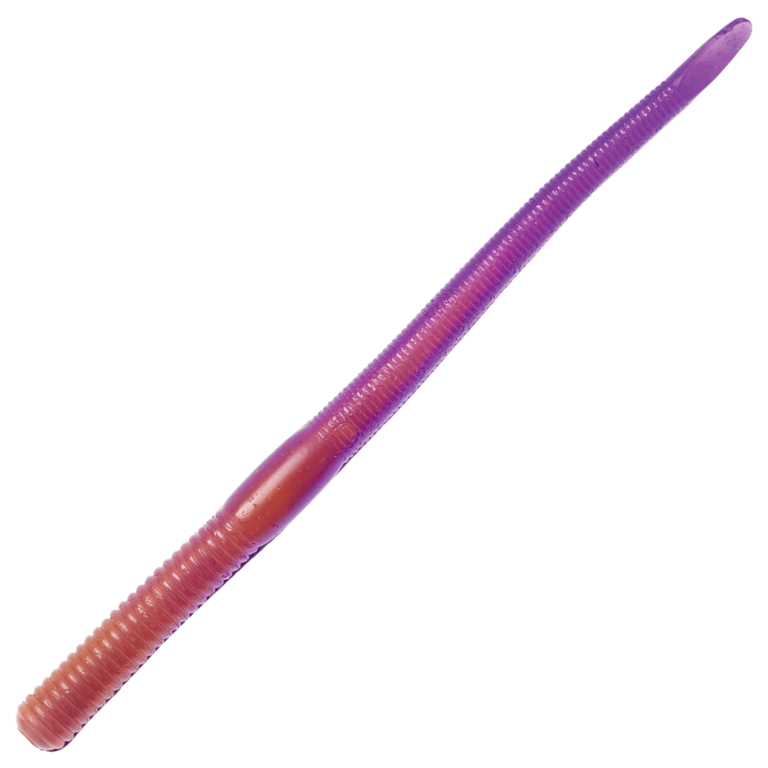 Z-Man Finesse WormZ Jigi 4", väri PB&J: violetti ja oranssinruskea runko
