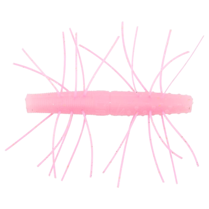 Z-Man Fuzzy TRD Jigi 2.75" Bubble Gum sivulta, pää oikealla