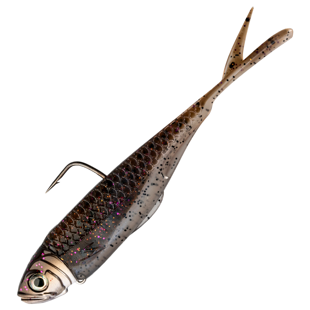 Z-Man Graph ShadZ 3.8" 10.6g, väri Goby Sauce: tummanruskea selkä ja hopeinen kylki