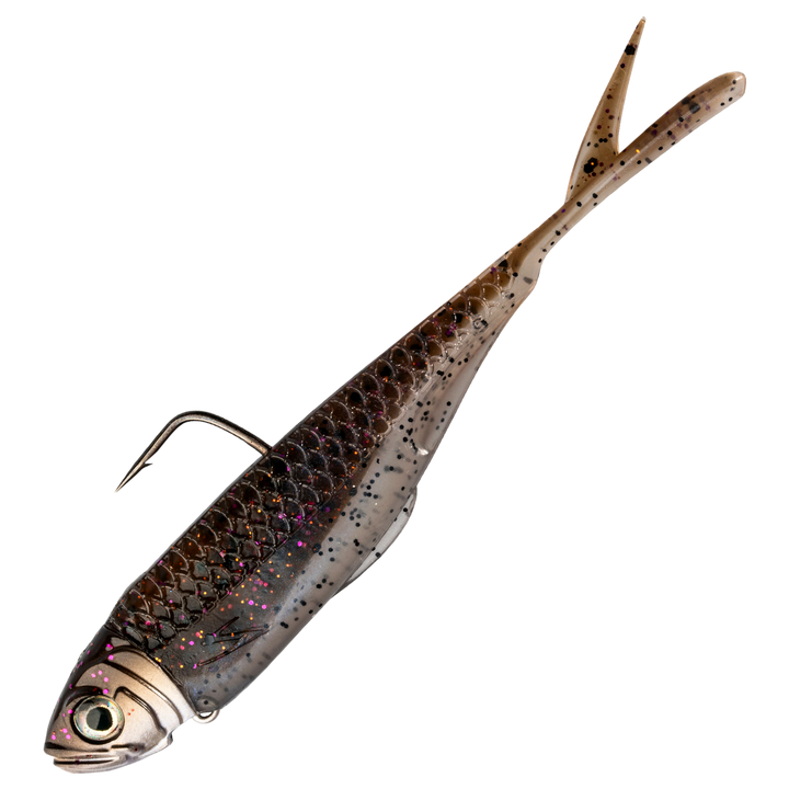 Z-Man Graph ShadZ 3.8" 10.6g, väri Goby Sauce: tummanruskea selkä ja hopeinen kylki