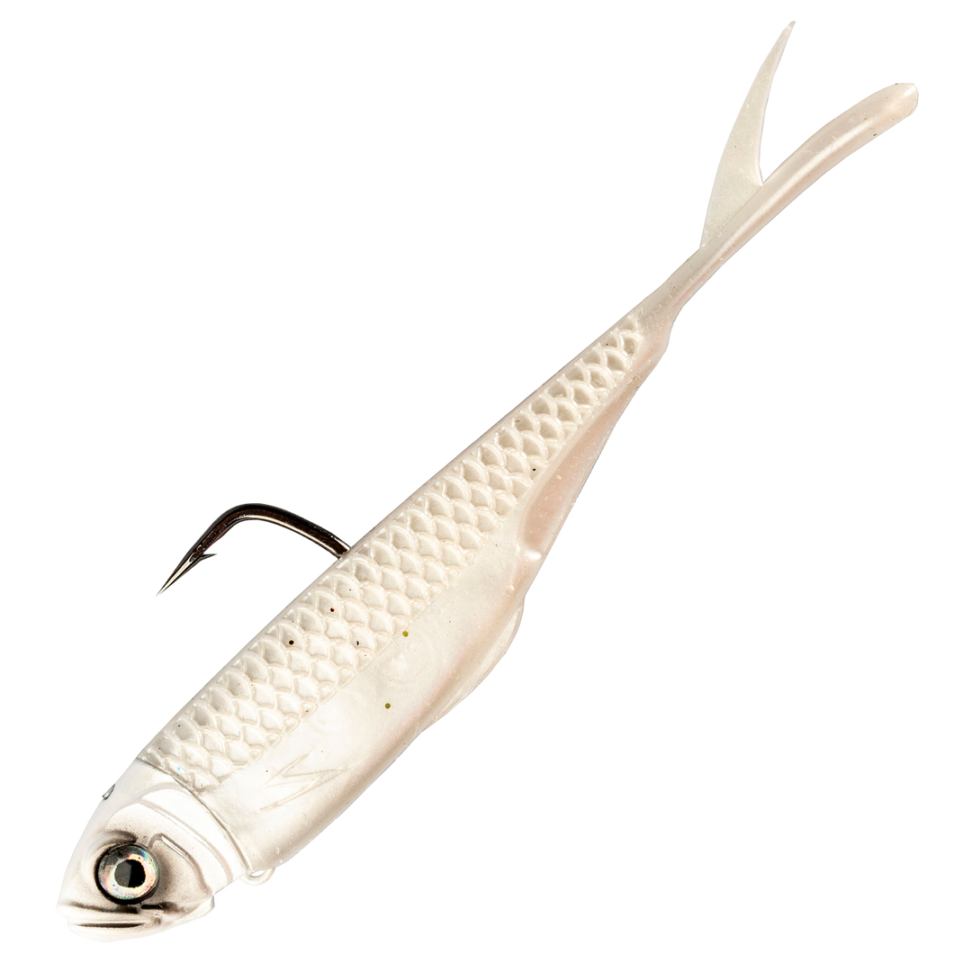 Z-Man Graph ShadZ 3.8" 5.3g, väri Pearl: helmenvalkoinen runko
