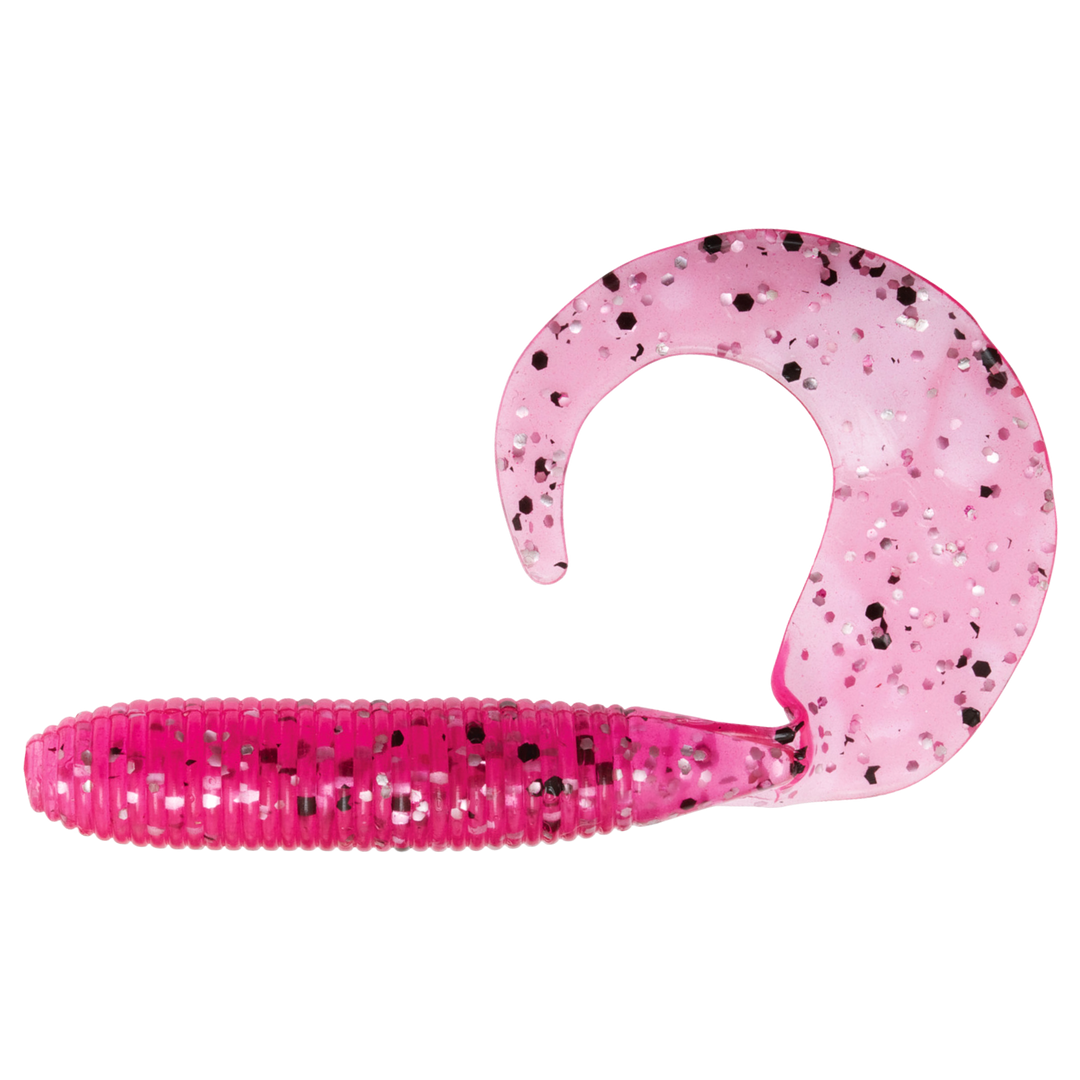 Z-Man GrubZ Jigi 2.5" Electric Pink sivulta, pää vasemmalla