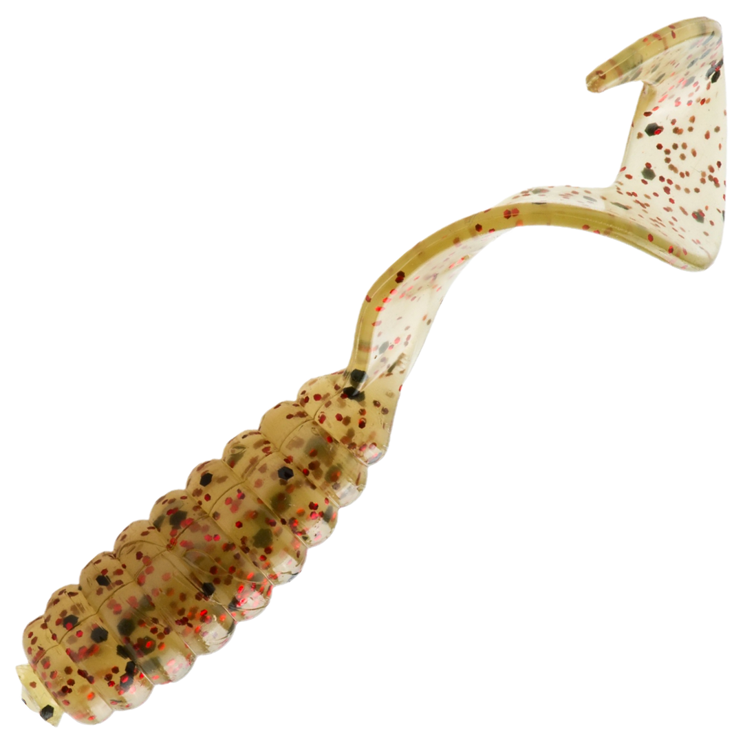 Z-Man GrubZ Jigi 2.5", väri Gudgeon: ruskea runko ja tummat pilkut