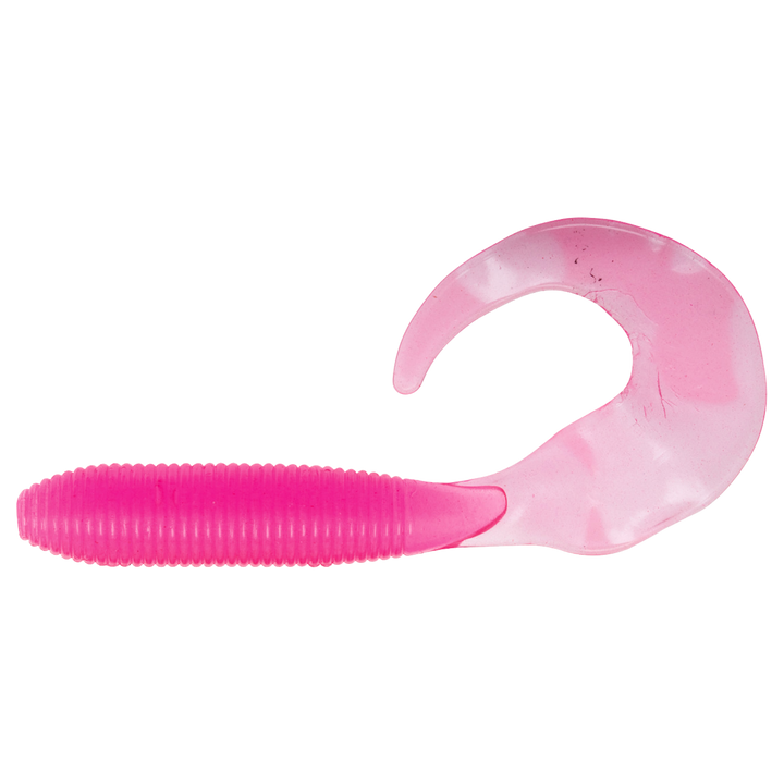 Z-Man GrubZ Jigi 2.5" Neon Pink sivulta, pää vasemmalla