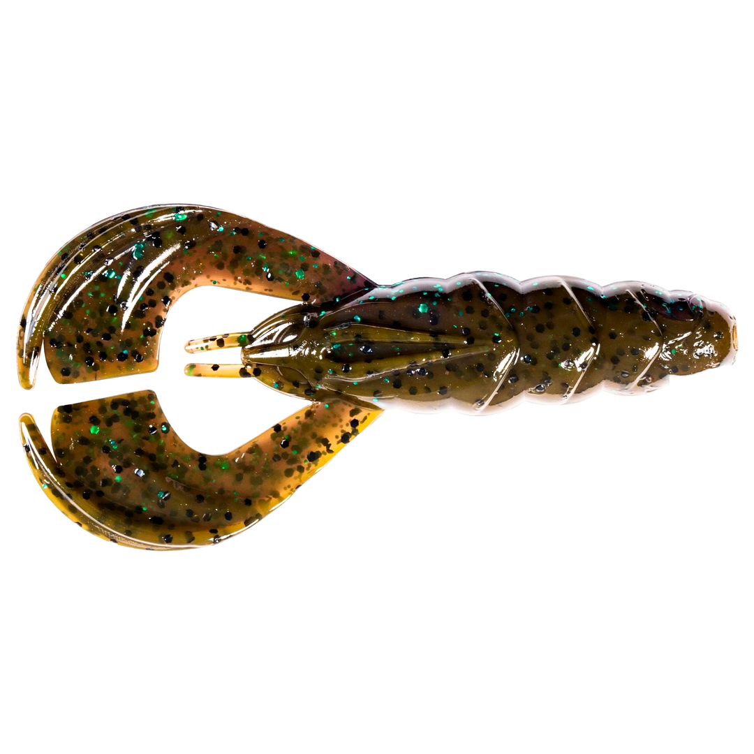 Z-Man Hella CrawZ Jigi 3.75" Bama Bug yläpuolelta, pää vasemmalla