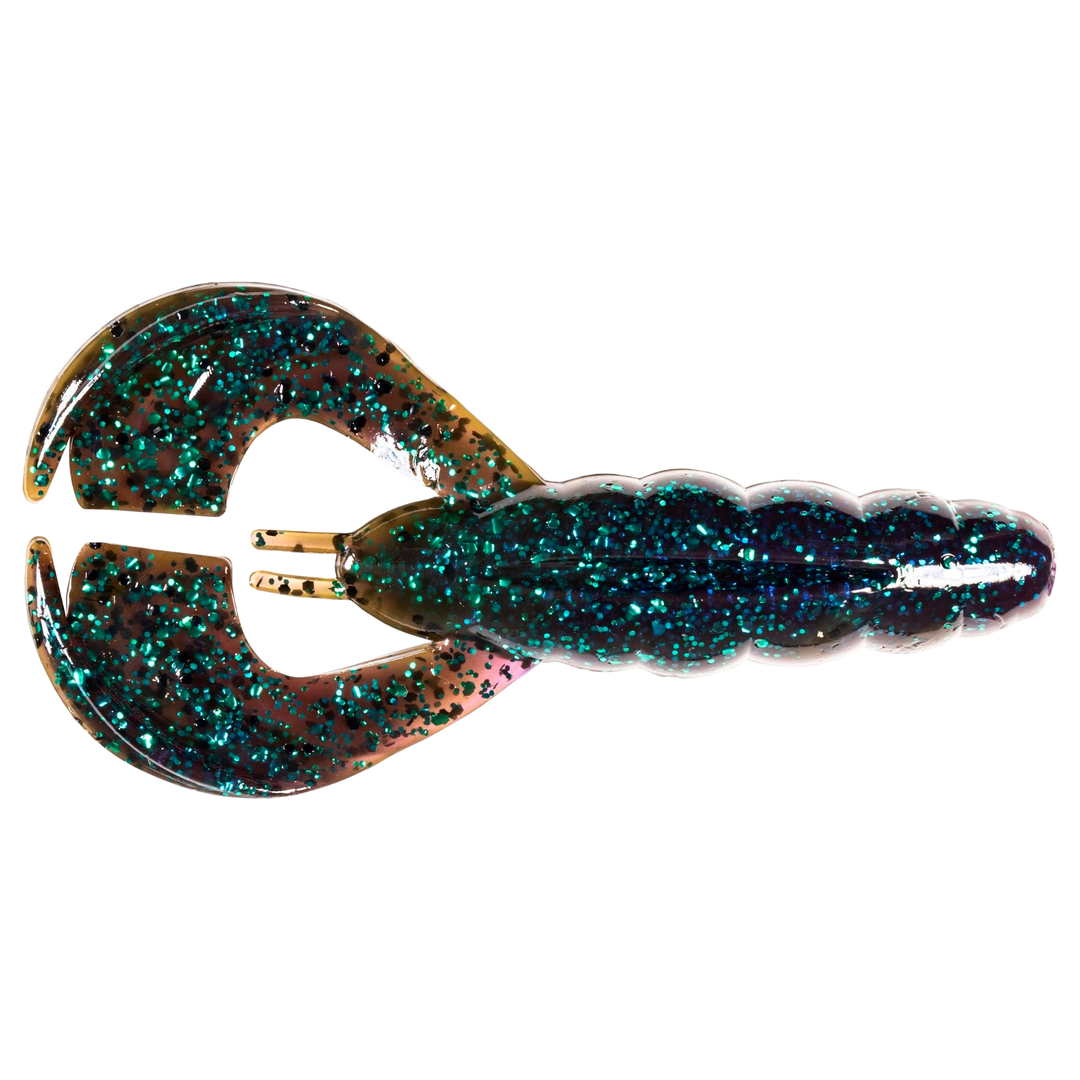 Z-Man Hella CrawZ Jigi 3.75" Bama Bug alapuolelta, pää vasemmalla