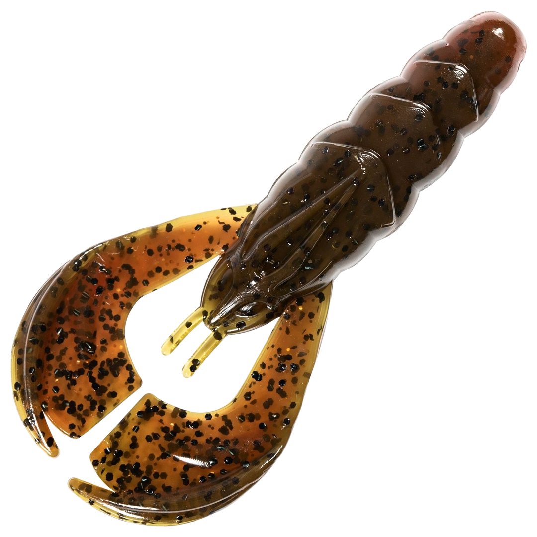 Z-Man Hella CrawZ Jigi 3.75", väri Hot Craw: ruskea yläpuoli ja punainen alapuoli