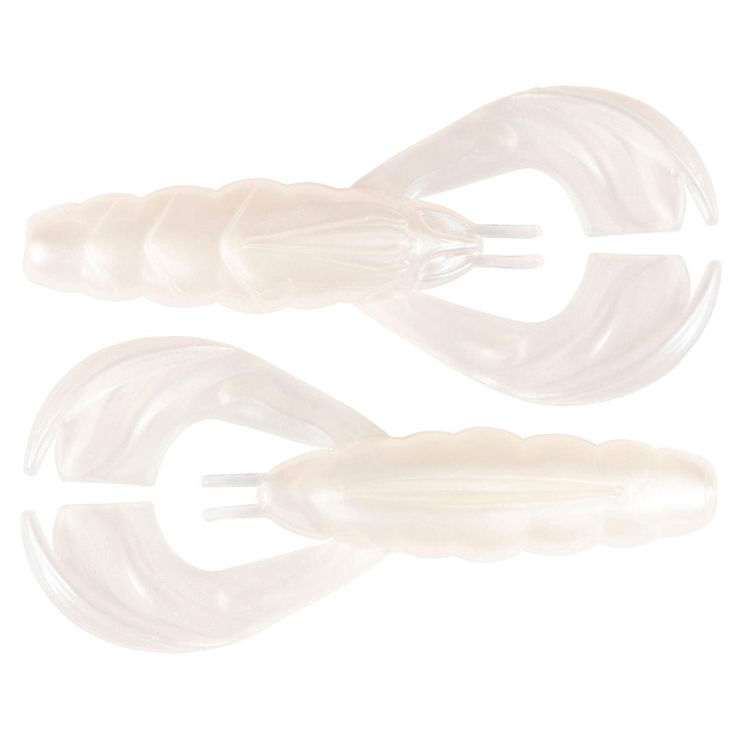Z-Man Hella CrawZ Jigi 3.75" Pearl ylä- ja alapuolelta