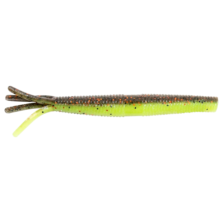Z-Man Hula StickZ Jigi 4" Coppertreuse sivulta, pää oikealla