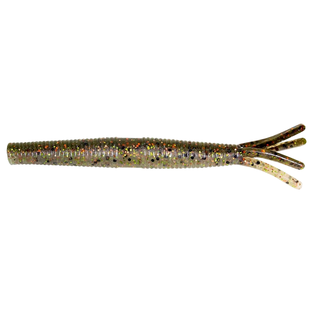Z-Man Hula StickZ Jigi 4" Drews Craw sivulta, pää vasemmalla