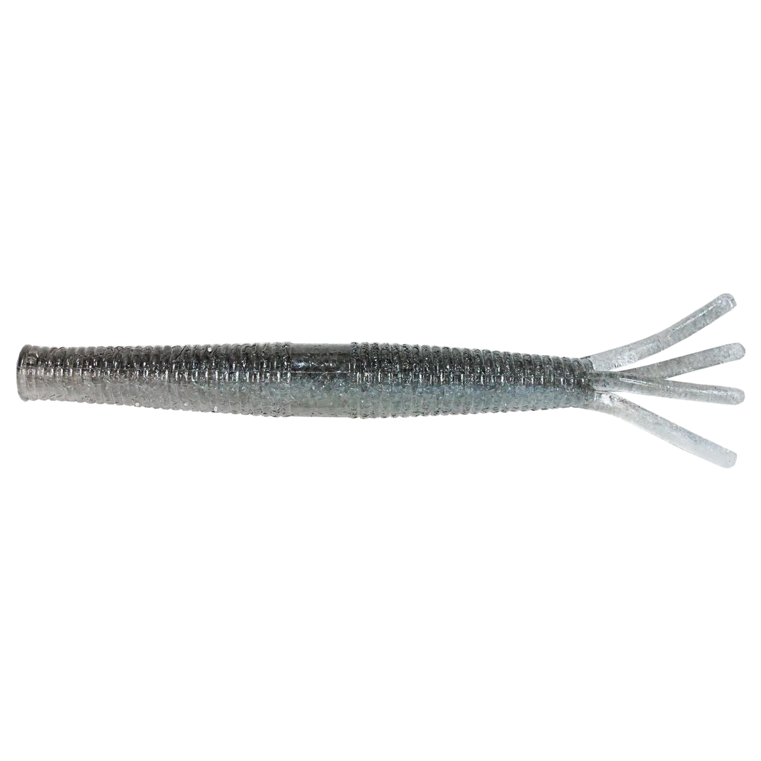 Z-Man Hula StickZ Jigi 4" Smelt sivulta, pää vasemmalla