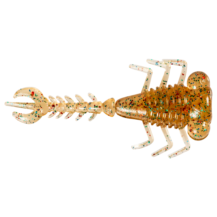 Z-Man LarvaZ Jigi 1.75" Bloodworm ylhäältä, pää oikealla