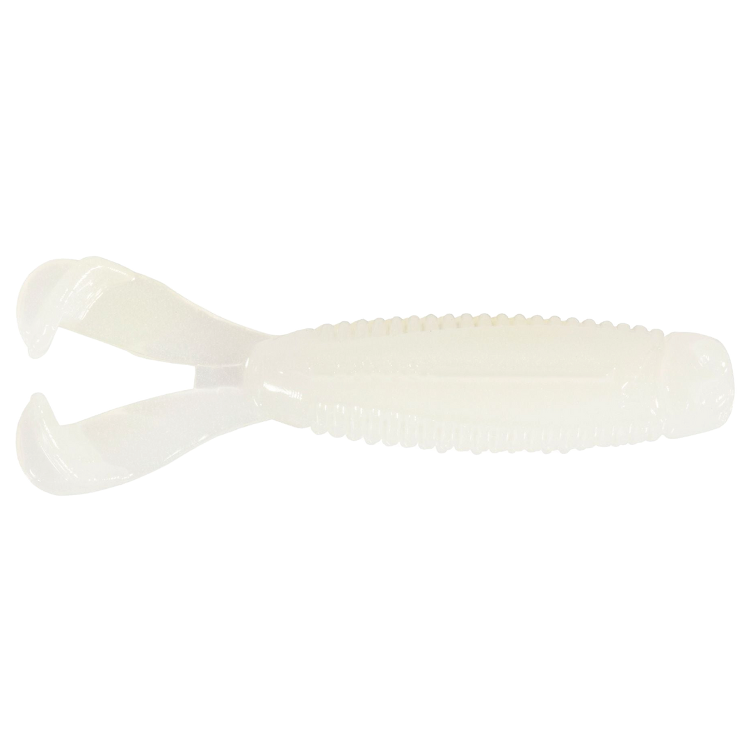 Z-Man Micro Goat Jigi 1.75" Glow ylhäältä, pää oikealla