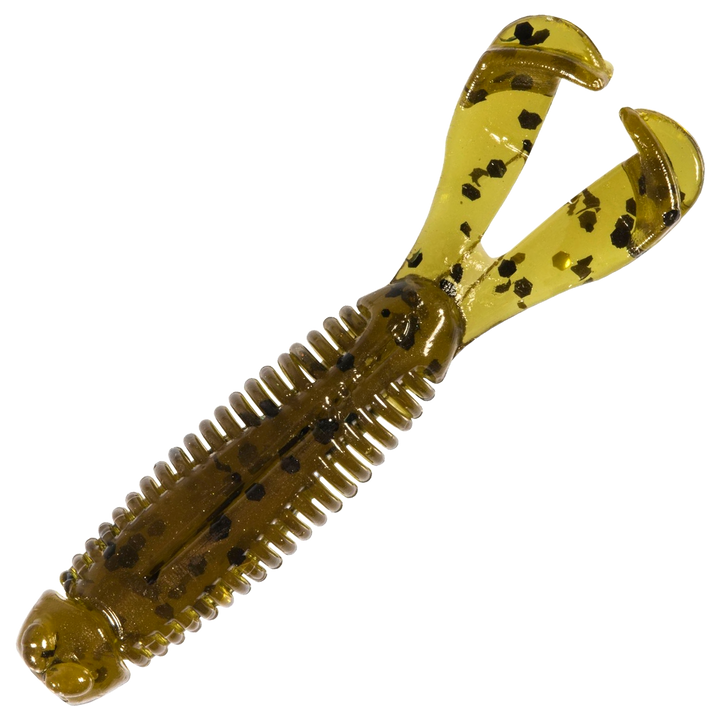Z-Man Micro Goat Jigi 1.75", väri Green Pumpkin: vihreänruskea runko ja tummat pilkut