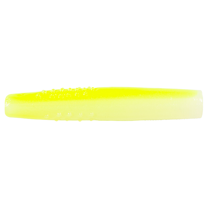 Z-Man Micro TRD Jigi 1.75" Glow Chartreuse sivulta, pää oikealla