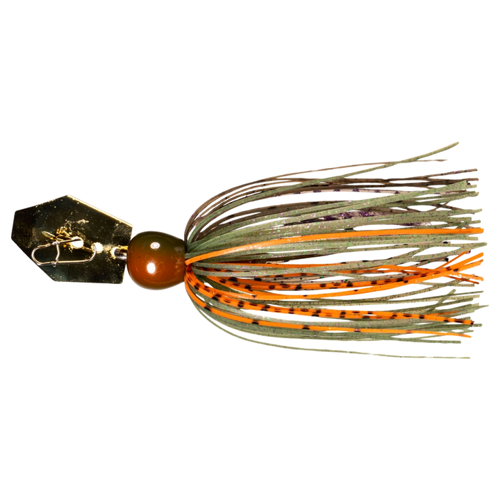 Z-Man Mini Max Chatterbait 14g Blue Gill sivulta, pää vasemmalla