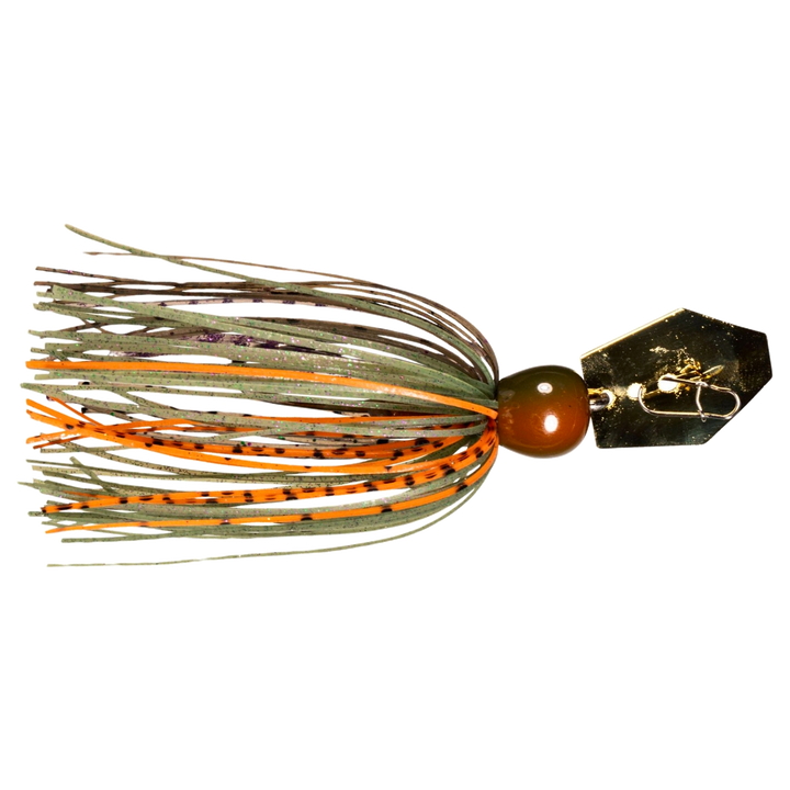 Z-Man Mini Max Chatterbait 14g Blue Gill sivulta, pää oikealla