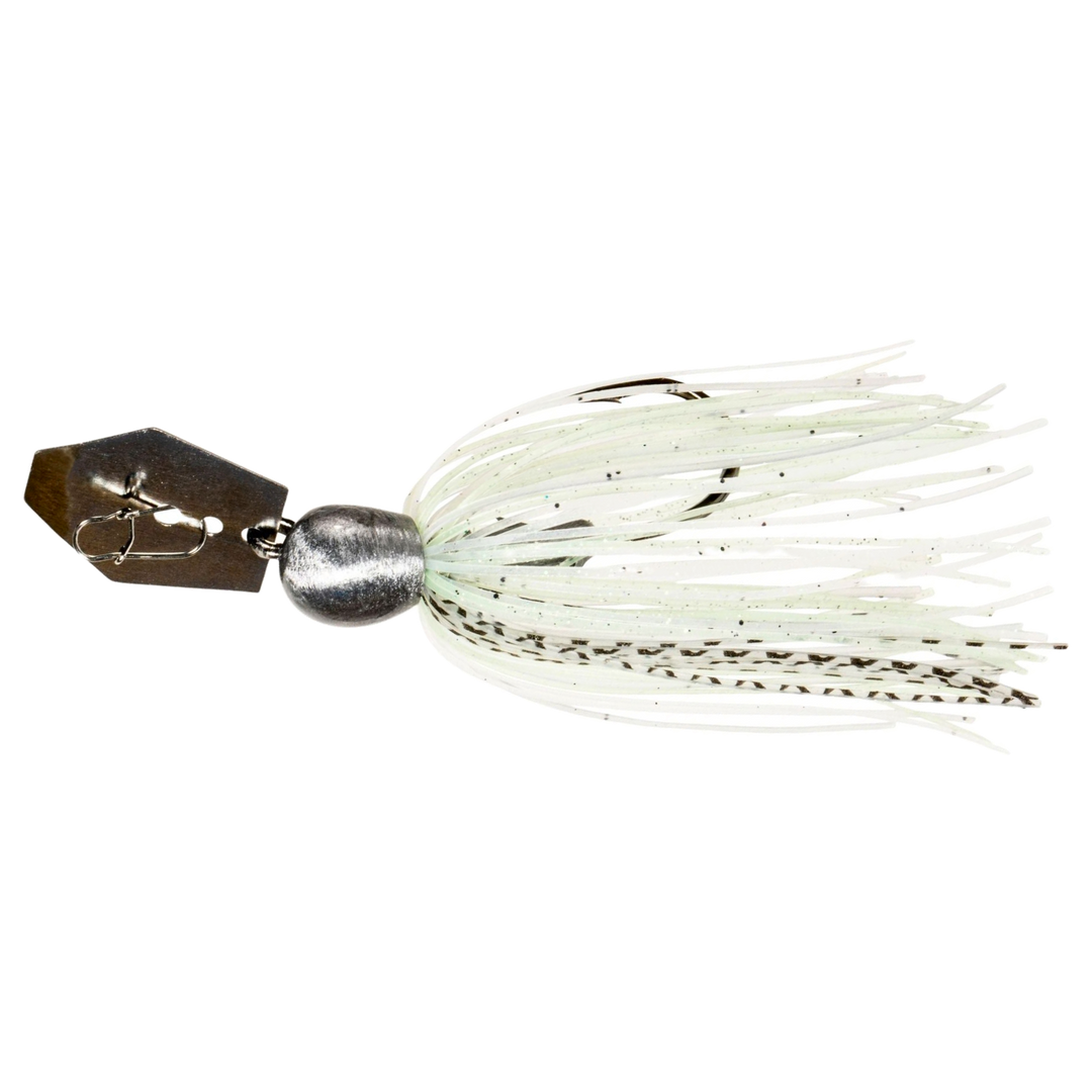 Z-Man Mini Max Chatterbait 14g Spot Remover sivulta, pää vasemmalla